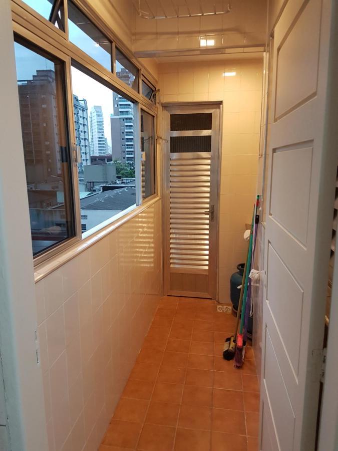 Apartamento Em Frente A Praia Do Embare - Santos Exterior foto