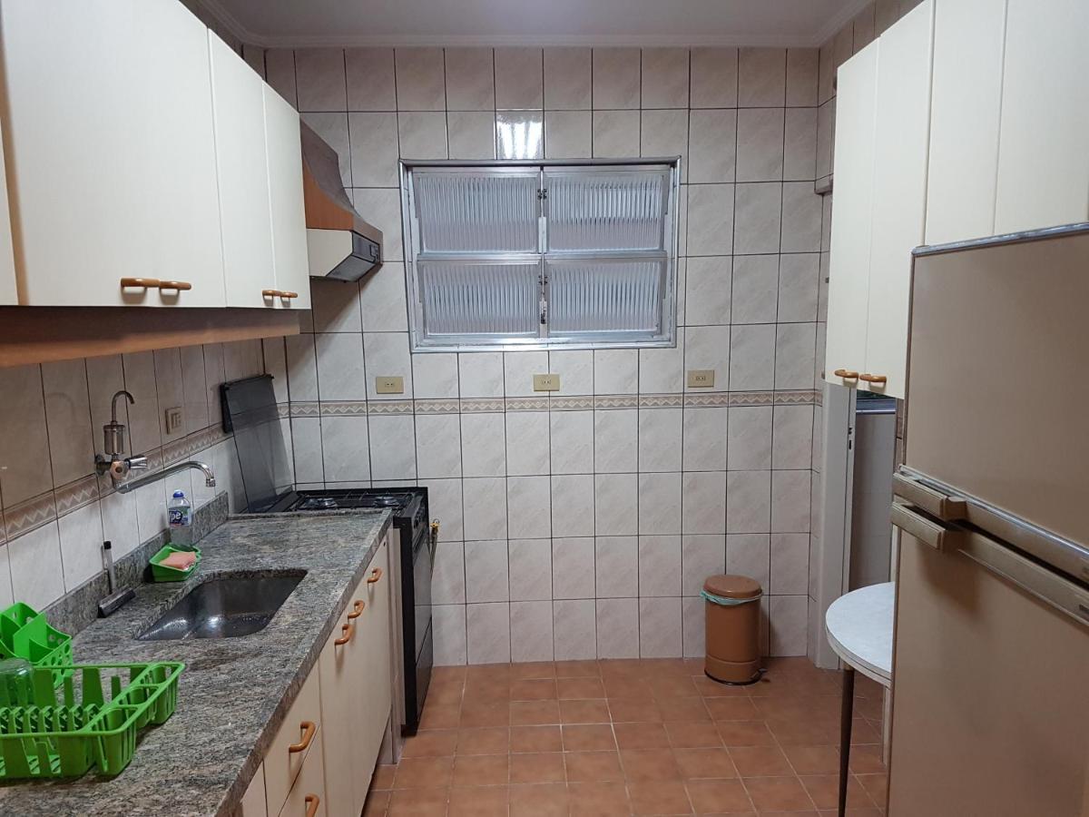 Apartamento Em Frente A Praia Do Embare - Santos Exterior foto